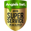 Angie's List 2013 Super Service Award