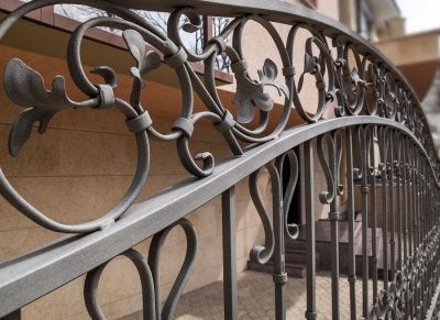 Iron Fence in Bergen County 